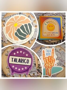 ✨ Boutique Die-Cut Vinyl Sticker Bundle | Millennial & Talarico ✨